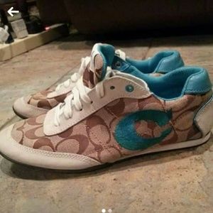 LADIES COACH SHOES SIZE 6 1/2